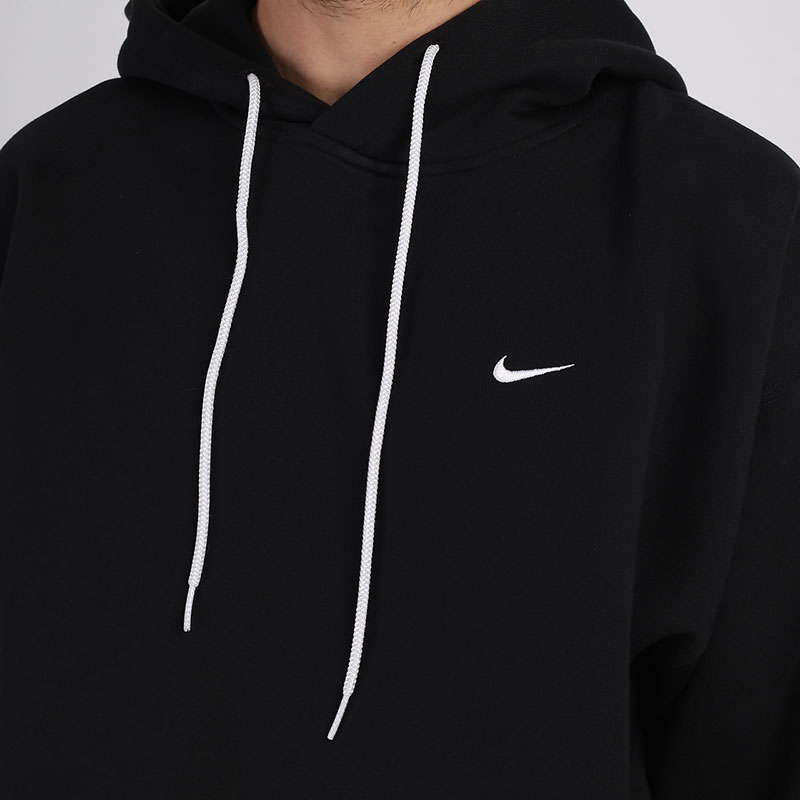 мужская черная толстовка Nike NikeLab Fleece Hoodie CV0552-010 - цена, описание, фото 3